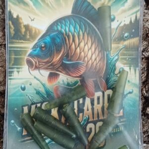 Petit manchon vert pour clip plomb